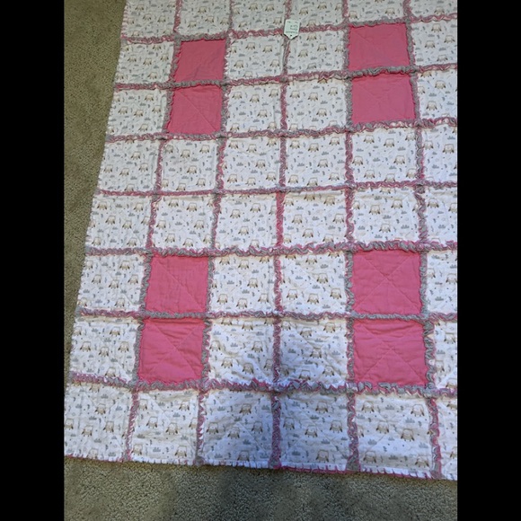 Baby Rag Quilt - Picture 2 of 12